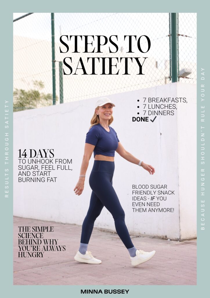 steps to satiety - lower insulin for satiety and weight loss